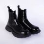 Alexander mcqueen Zwarte Chelsea Float Laarzen Black Heren - Thumbnail 2