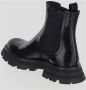 Alexander mcqueen Zwarte Glanzende Leren Chelsea Boot Black Dames - Thumbnail 4