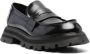 Alexander mcqueen Zwarte Glanzende Loafer met Uitlopende Zool Black Dames - Thumbnail 2