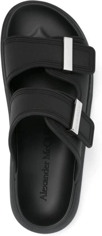 Alexander McQueen Zwarte Hybride Sandalen voor Vrouwen