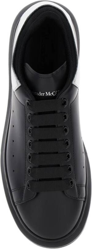 alexander mcqueen Zwarte Lage Top Veterschoenen Black Heren