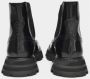 Alexander McQueen Zwarte Leren Chelsea Laarzen - Thumbnail 2