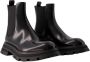 Alexander mcqueen Zwarte platte schoenen met uitlopende lug zool Black Dames - Thumbnail 2