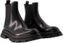 Alexander mcqueen Zwarte platte schoenen met uitlopende lug zool Black Dames - Thumbnail 14
