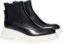 Alexander mcqueen Elegante leren laarzen in tijdloos zwart Black - Thumbnail 9