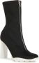 Alexander mcqueen Boots & laarzen Dames H.Boot Fabri.S.Rubb. Scuba Sof in zwart - Thumbnail 21
