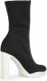 Alexander mcqueen Scuba Soft Boots in Black Canvas Zwart Dames - Thumbnail 20