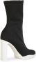 Alexander mcqueen Boots & laarzen Dames H.Boot Fabri.S.Rubb. Scuba Sof in zwart - Thumbnail 22