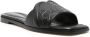 Alexander mcqueen Leren slides Black Dames - Thumbnail 2