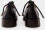 Alexander McQueen Zwarte Veterschoenen met Platte Zool - Thumbnail 3