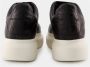 Alexander mcqueen Low-Top Sneakers Oversized Sneakers Leather Black in zwart - Thumbnail 4