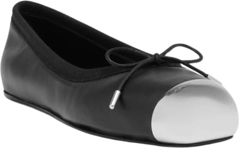 Alexander mcqueen S.Leathe Na.Sens. Schoen Stijlvolle en Comfortabele Platte Schoenen Zwart Dames