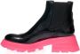 Alexander mcqueen Elegante Zwarte Leren Laarzen Black Heren - Thumbnail 8