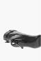 Alexander McQueen Zwarte Leren Stiletto Hak Booties - Thumbnail 2