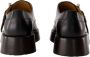 Alexander McQueen Zwarte Leren T-Bar Loafers - Thumbnail 2