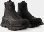 Alexander mcqueen Slick Enkellaarzen met Paneelontwerp Black Heren - Thumbnail 5