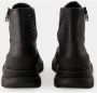 Alexander mcqueen Slick Enkellaarzen met Paneelontwerp Black Heren - Thumbnail 6