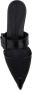 Alexander McQueen Zwarte mesh en leren Punk muiltjes - Thumbnail 2