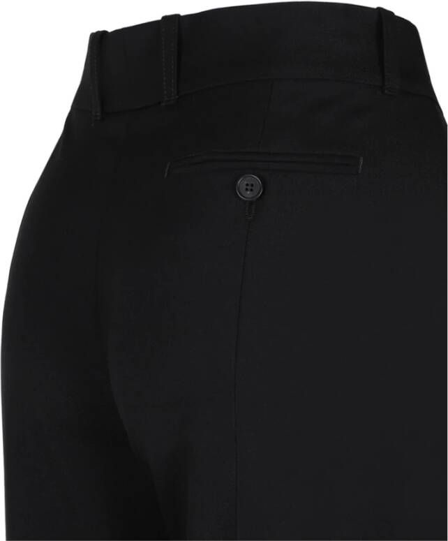 Alexander McQueen Zwarte op maat gemaakte bootcut-broek