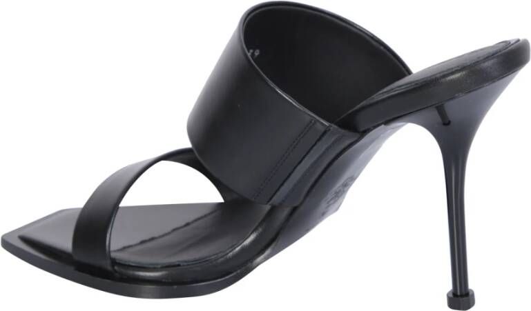 Alexander McQueen Zwarte Sandalen Elegante Stijl