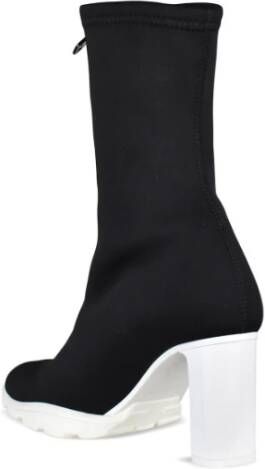 Alexander McQueen Zwarte Scuba Laarzen