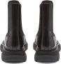 Alexander mcqueen Zwarte Slip-On Laarzen met Elastische Zijkanten Black Heren - Thumbnail 4