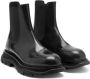 Alexander mcqueen Zwarte Slip-On Laarzen met Elastische Zijkanten Black Heren - Thumbnail 5