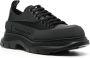 Alexander mcqueen Zwarte Sneakers met Gestructureerde Rubberen Zool Black Heren - Thumbnail 2
