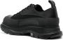 Alexander mcqueen Zwarte Sneakers met Gestructureerde Rubberen Zool Black Heren - Thumbnail 3