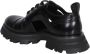 Alexander McQueen Zwarte Veterschoen Ballerina Flats - Thumbnail 2