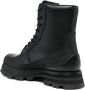 Alexander mcqueen Zwarte Veterschoenen met Flared Rubberen Zool Black Heren - Thumbnail 4