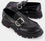 Alexander McQueen Zwarte Wander Loafers - Thumbnail 2