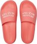 Alexander mcqueen Slippers & Mules Dames Sandal Leath.S.Rubb. Slider Lo in poeder roze - Thumbnail 8