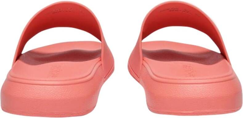 alexander mcqueen Zwembad Slippers Verhoog je Zomerse Stijl Pink Dames
