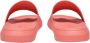 Alexander mcqueen Slippers & Mules Dames Sandal Leath.S.Rubb. Slider Lo in poeder roze - Thumbnail 9