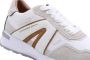 Alexander Smith Witte leren sneakers met blauwe details White - Thumbnail 44