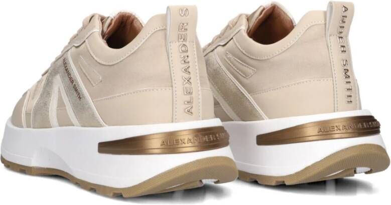 Alexander Smith Beige Chunky Sneakers voor Vrouwen