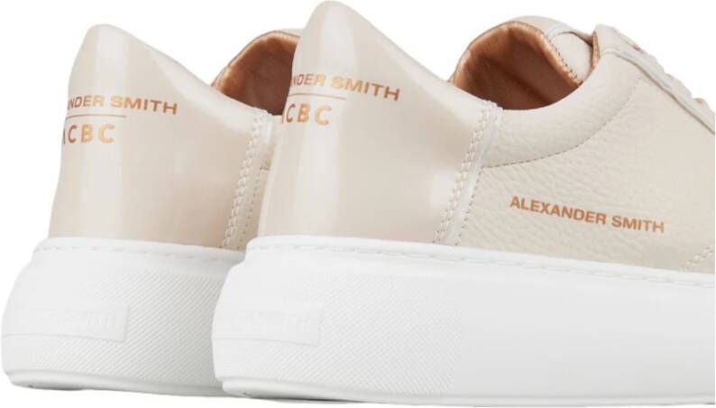 Alexander Smith Beige EcoGreenwich Sneakers Stijlvol Ontwerp