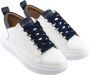 Alexander Smith Blauw en witte sneakers White Heren - Thumbnail 2