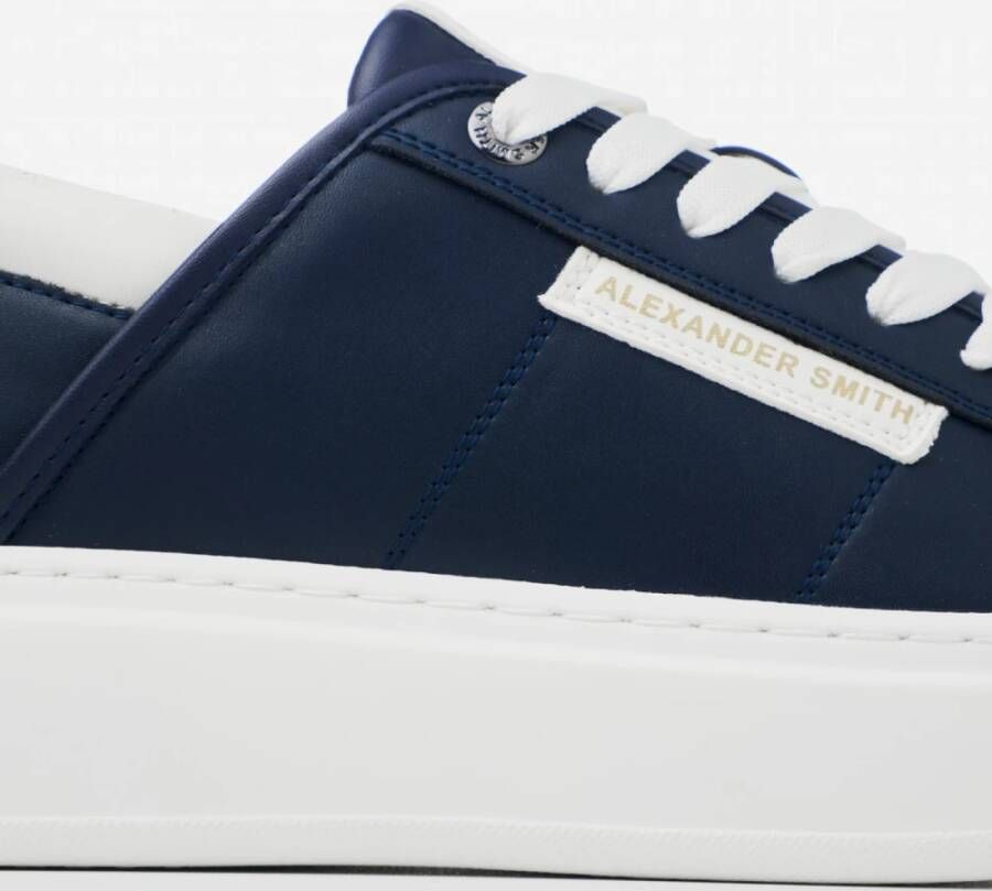 Alexander Smith Blauwe Eco-Wembley Sneakers Blue Heren