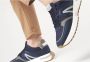 Alexander Smith Blauwe Hyde Man Runner Sneakers Blue Heren - Thumbnail 3