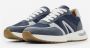 Alexander Smith Blauwe Runner Sneakers Sportieve Stijl Blue Heren - Thumbnail 2