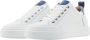 Alexander Smith Bond Sneakers met Contrastdetails White Heren - Thumbnail 3