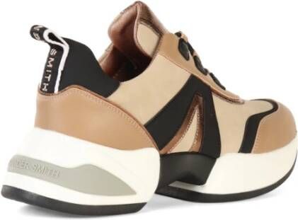 Alexander Smith Chunky Marble Sneakers met Gelamineerde Inzetstukken