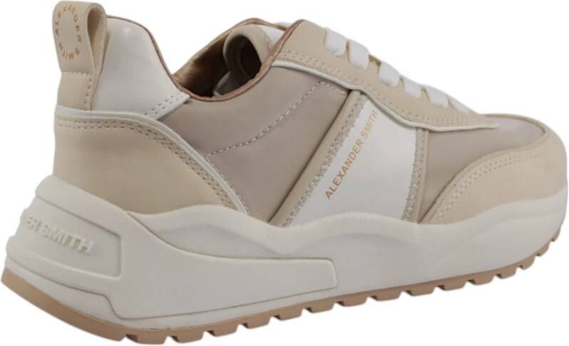 Alexander Smith Dover Crème Sneakers Beige Dames