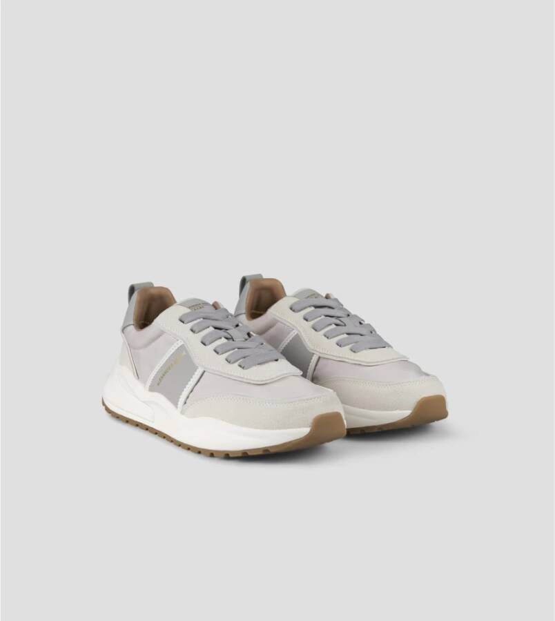 Alexander Smith Eco-Dover MAN White Light Grey Gray Heren
