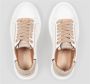 Autry Bicolor Leren Sneakers met Geborduurd Logo Rood Dames - Thumbnail 10