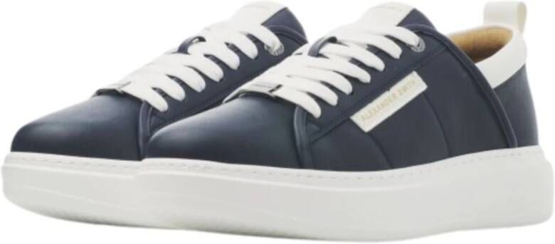 Alexander Smith Eco-Wembley Herensneakers Blue Heren