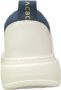 Alexander Smith Eco Wembley Leren Sneaker Wit Blauw White Heren - Thumbnail 5