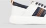 Alexander Smith Eco Wembley Wit Blauw Cognac Sneakers White Heren - Thumbnail 3